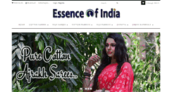 Desktop Screenshot of essenceofindia.com